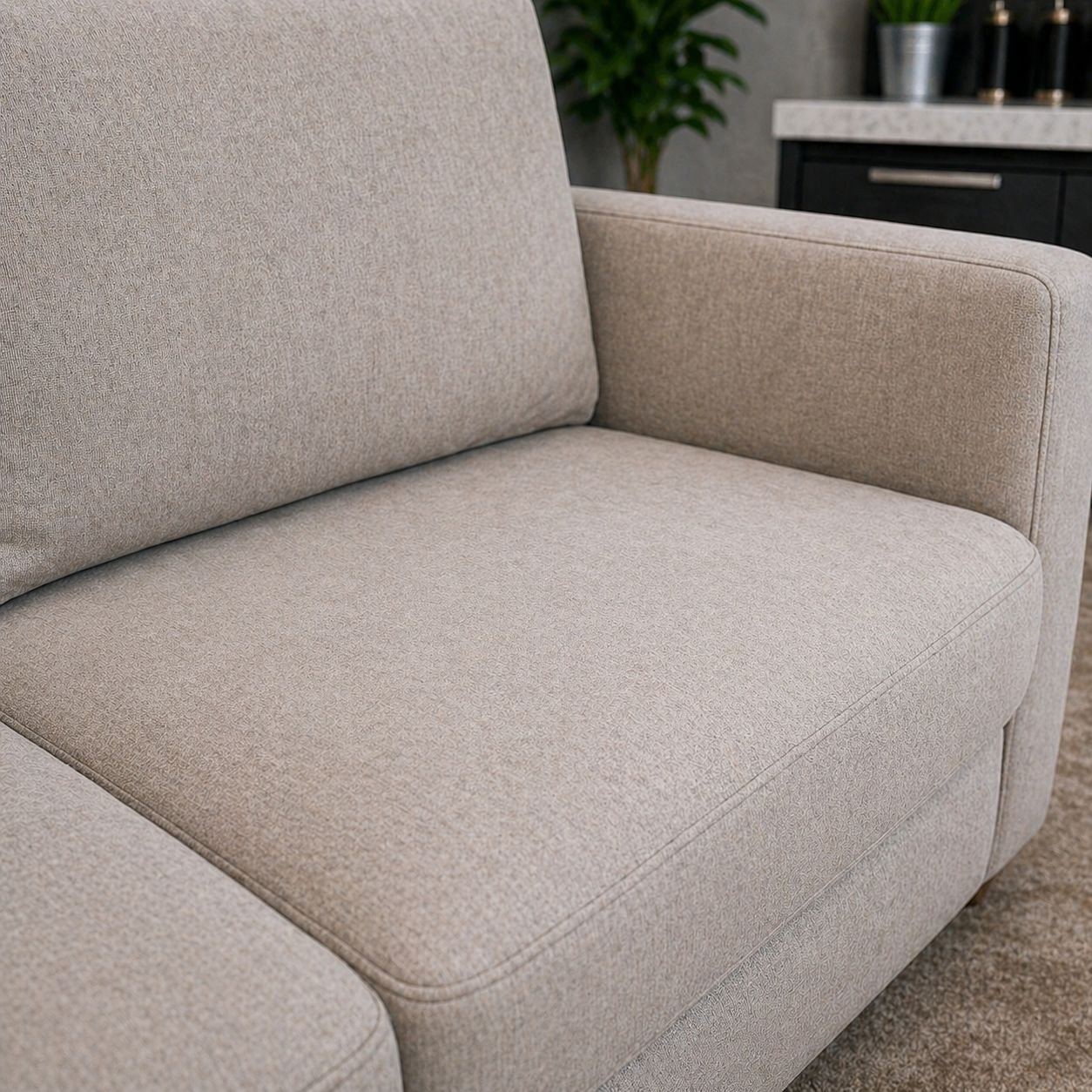 Después – sillón limpio